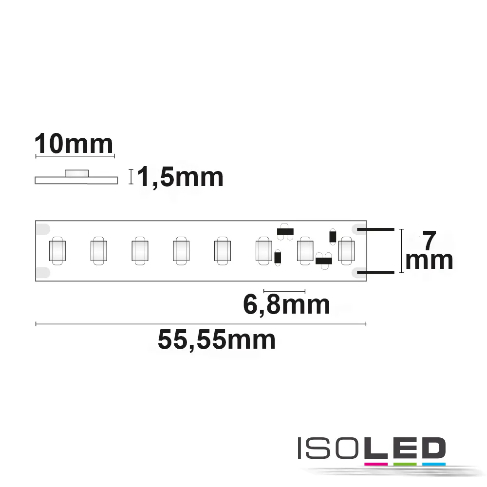 ISOLED LED CRI830 High-Lumen CC-Flexband, 24V Pic_2