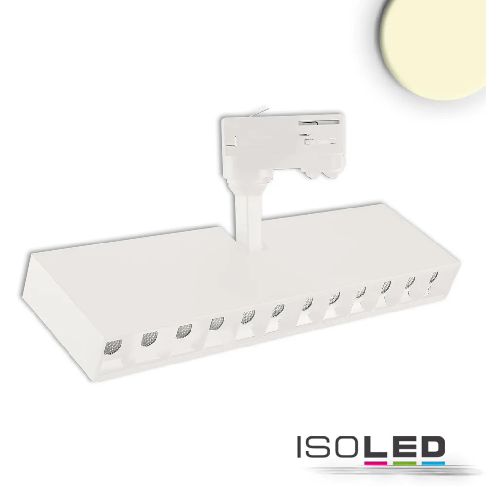 ISOLED 3-PH Raster-Schienen-Strahler, 35W, 45° Pic_1