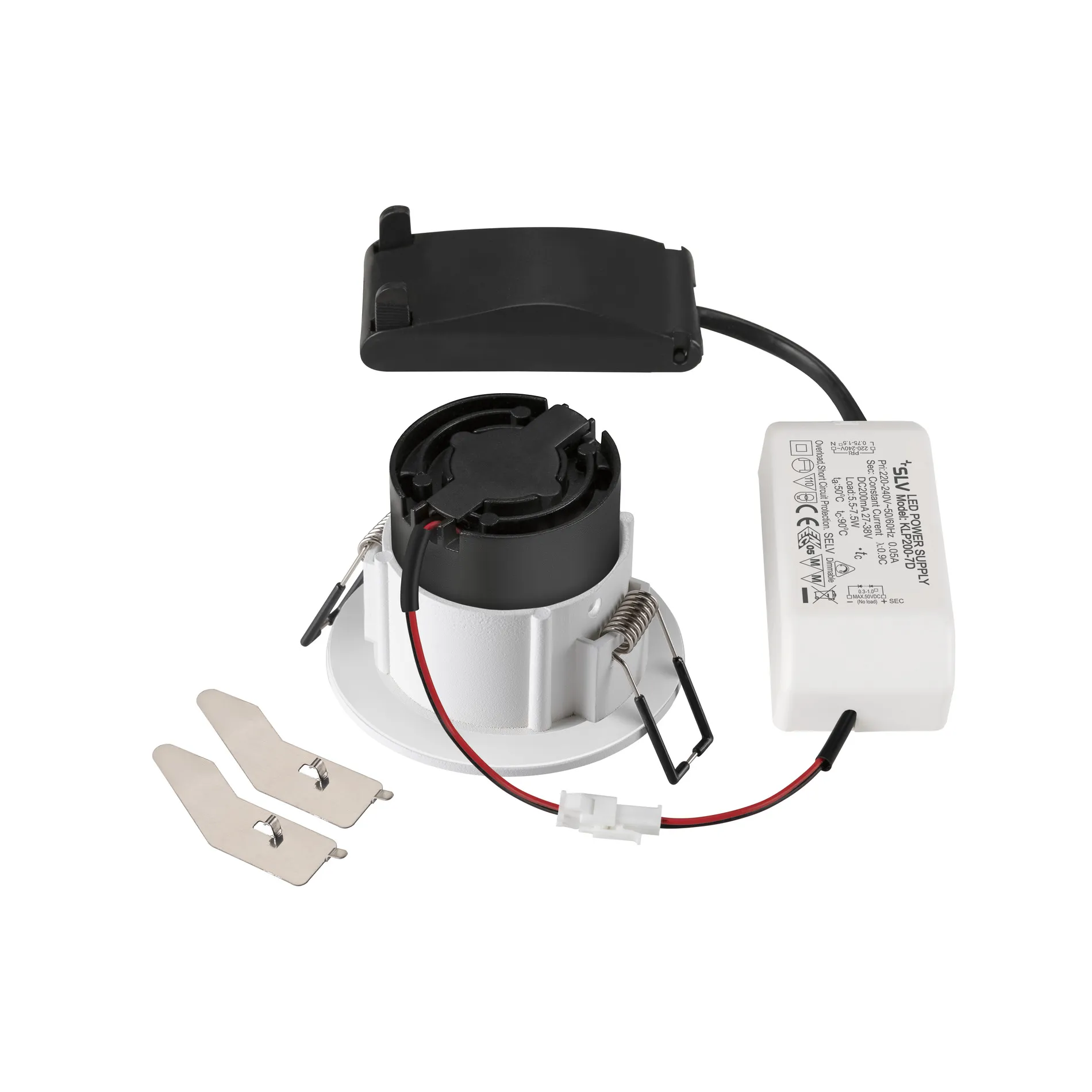 Slv NEW TRIA® 68 DL rund 3000K 38° IP65 weiß Pic_1