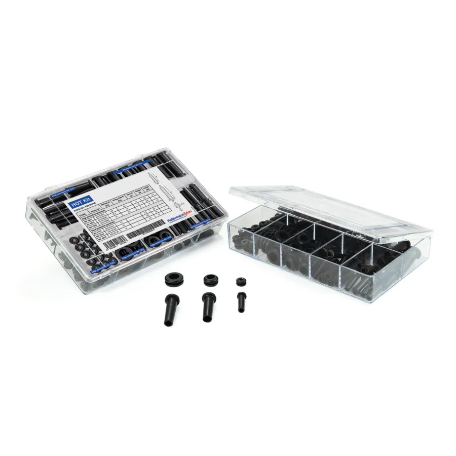 Hellermanntyton HOT Kit PVC-FR BK 10 Pic_1