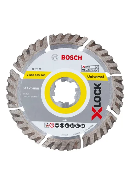 Bosch X-LOCK DIA-TS 125x22,23 Sf. Univ. Pic_2