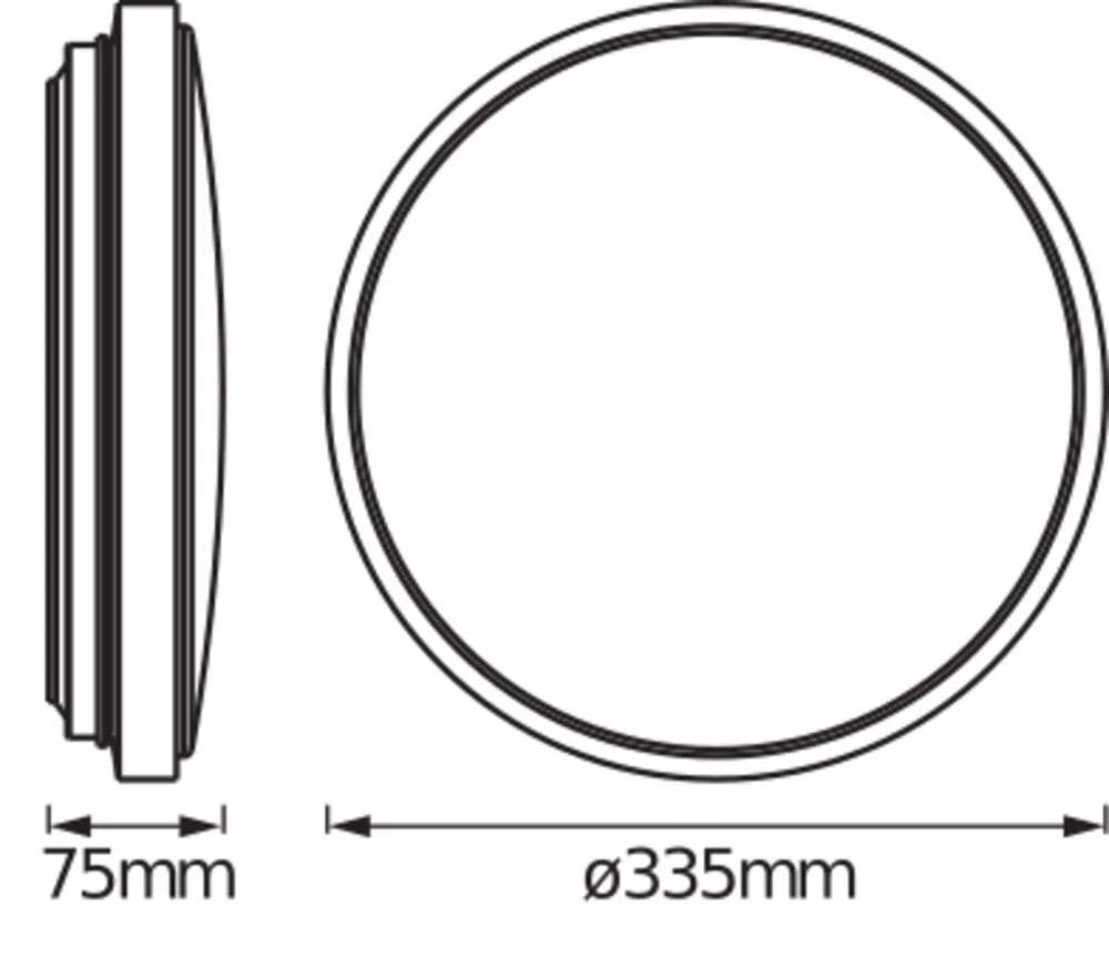 LEDVANCE GMBH Orbis Frame Click Sensor 335mm 24W Pic_3