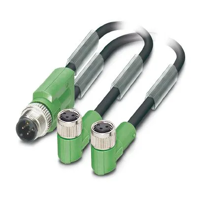 Phoenix Contact SAC-3P-M12Y/2X3,0-PUR/M 8FR Pic_1