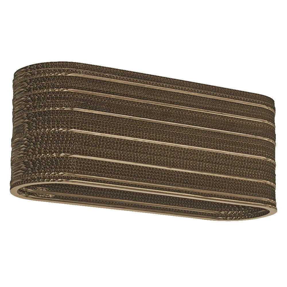 Ledvance Decor Cardboard Oval Ceiling 3XE27 Brown Pic_1