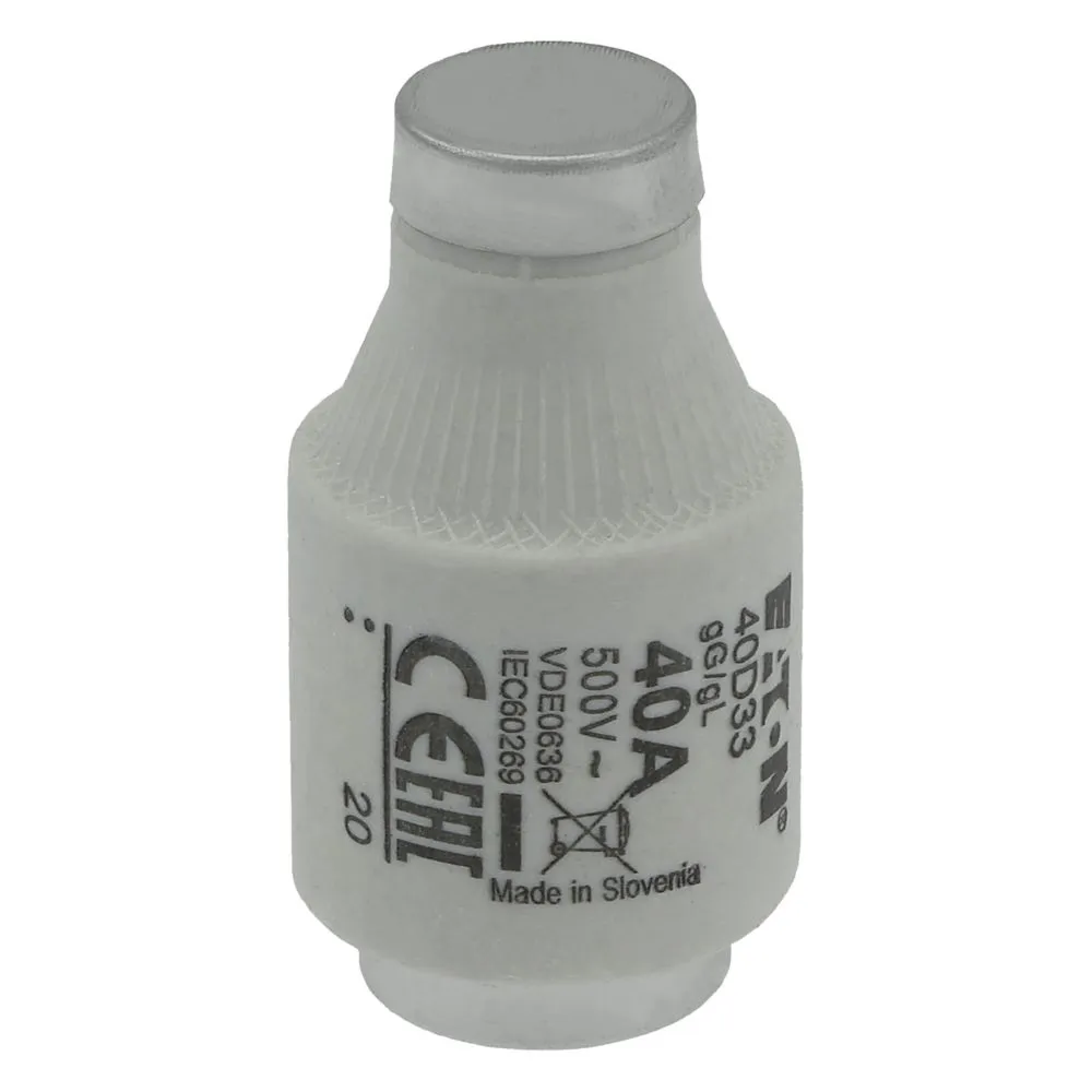 Eaton Electric SICHERUNG-D3 40A T GL/GG 500VAC E33 Pic_1
