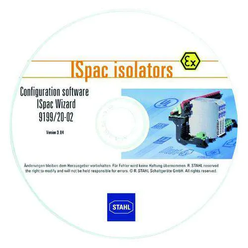 R. STAHL SCHALTGERAETE GMBH 9199/20-02 Parametrierset ISpac Pic_1