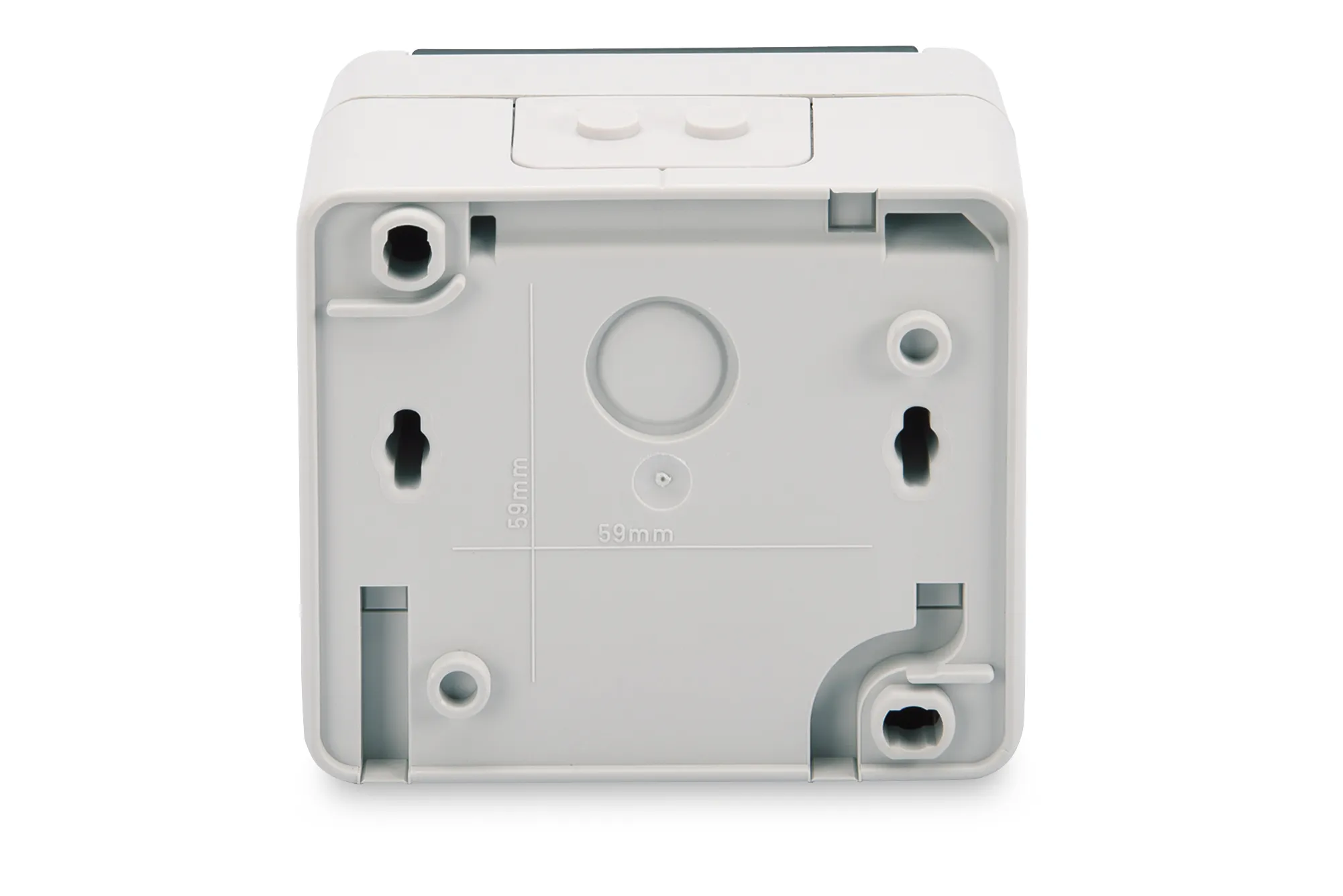 Assmann Electronic GmbH Datenanschlussdose für Keystone Module, IP44, Aufp Pic_1