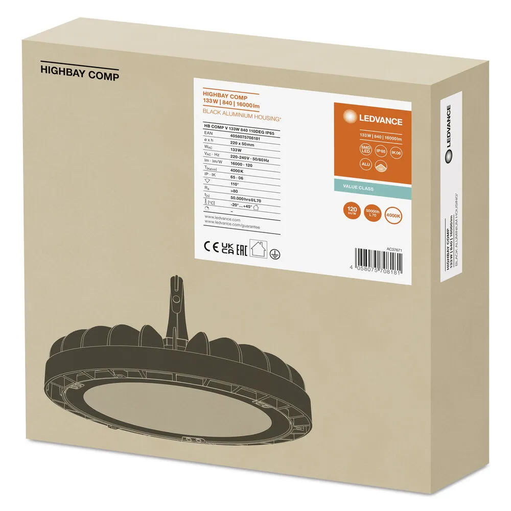 Ledvance HB COMP V 133W 840 110DEG IP65 Pic_4