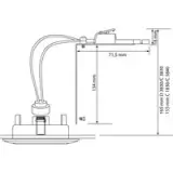 NV-Abstandhalter für D3830, C3830, C1830, C3840