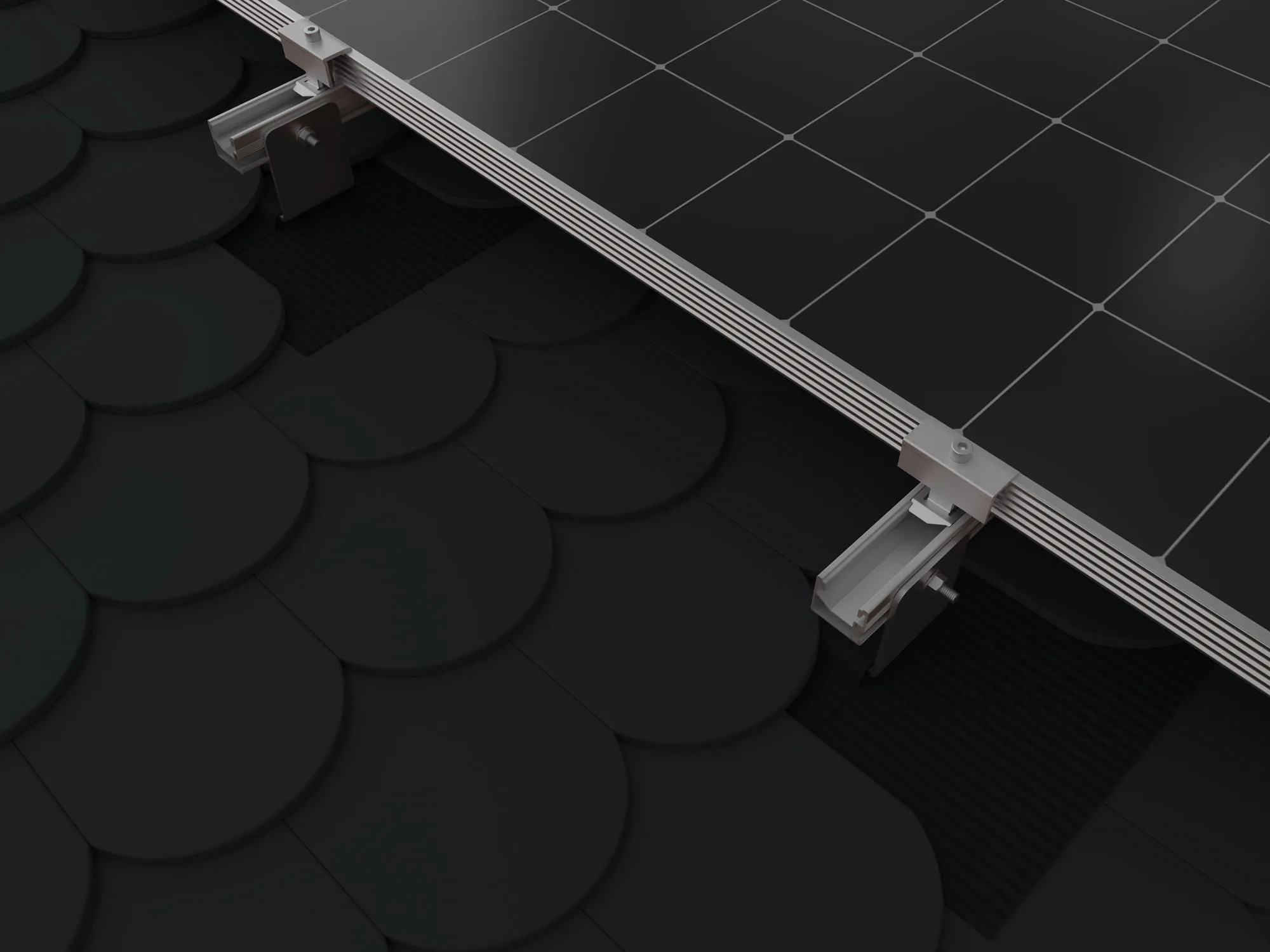 K2 Systems SingleHook FLA sheet metal anthracite Pic_1