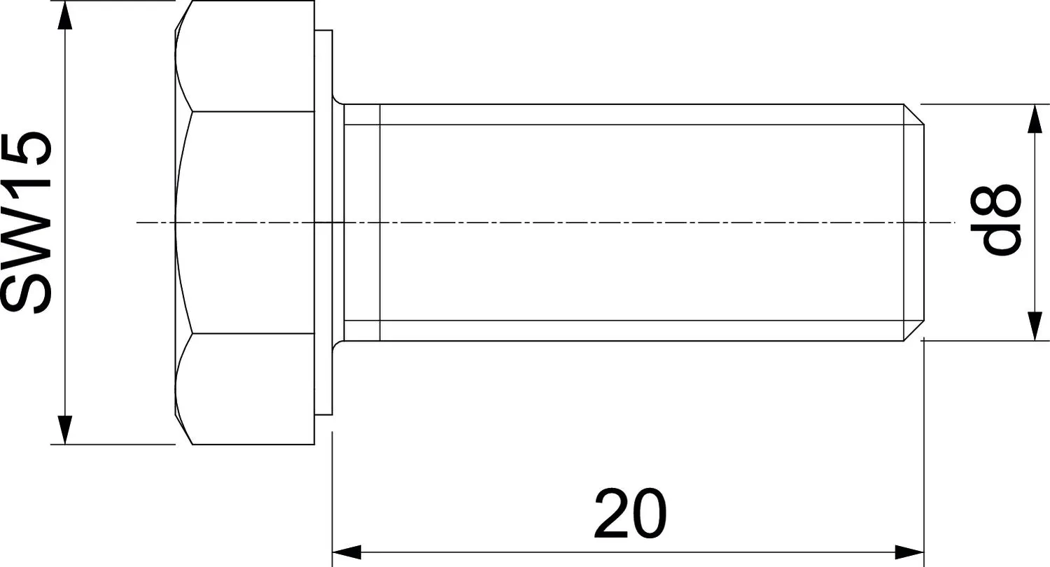 OBO Bettermann DIN933 M8x20 V4A Pic_2