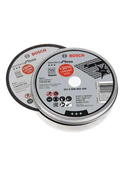 Bosch Trennscheibe gerade Standard for Inox - Rapido Pic_4