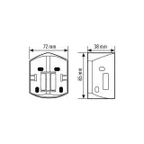 RC EDGE MOUNTING BN