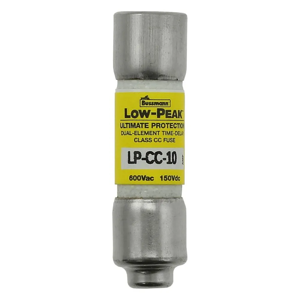 Eaton Electric LOW PEAK CC TRÄGE SICHERUNG 10AMP Pic_1