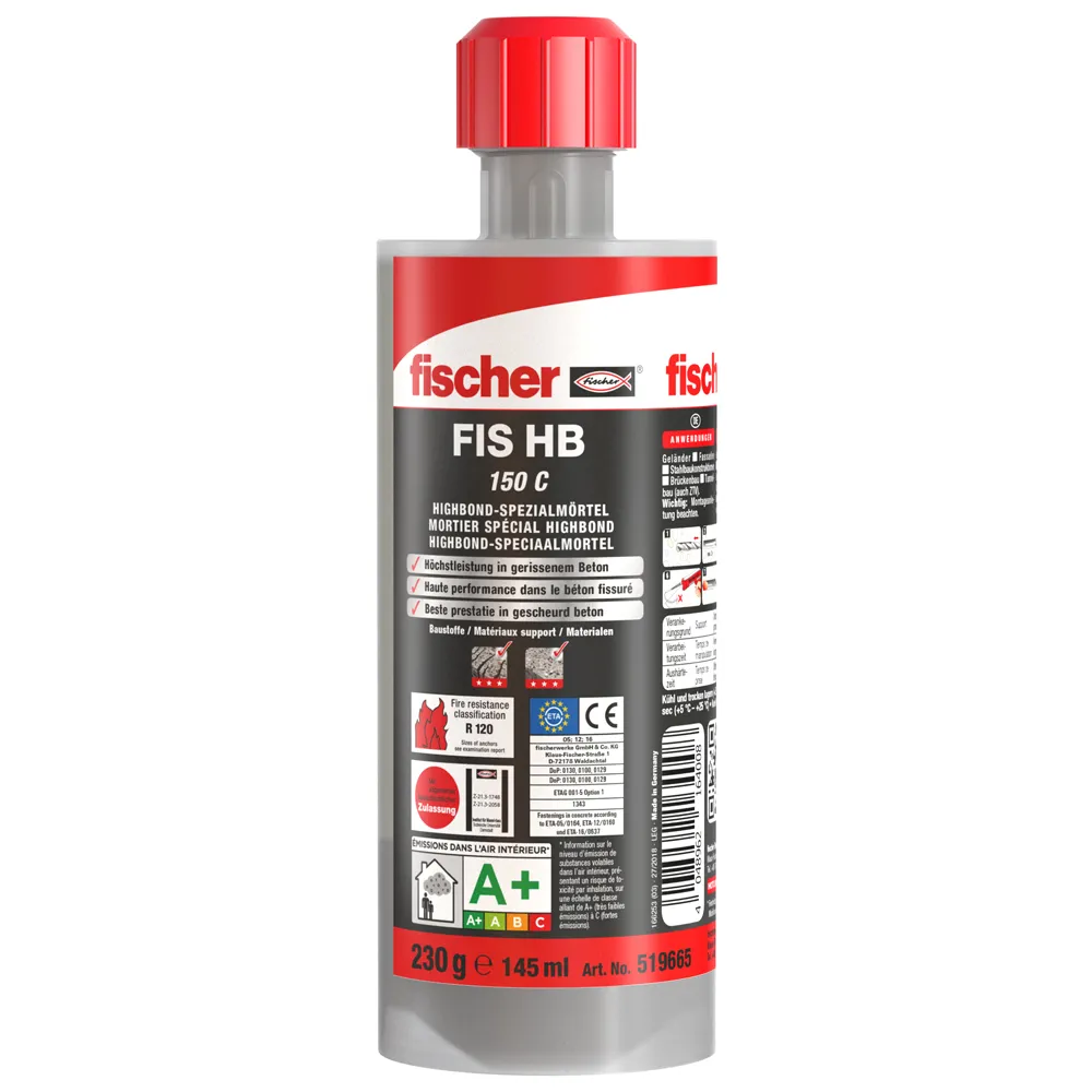 Fischer fischer FIS HB 150 C (DE,EN,CS) INJEKTIONSMÖRTEL Pic_1
