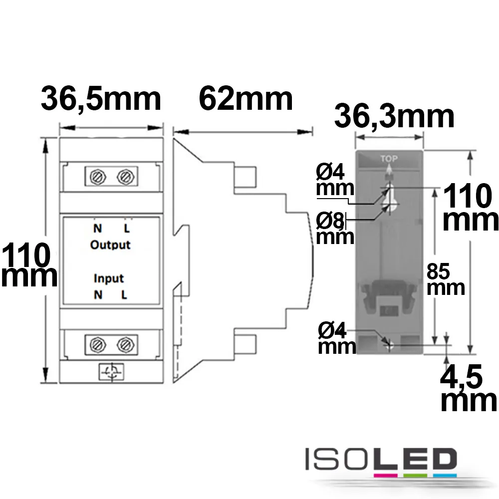 ISOLED Einschaltstrombegrenzer 16A Pic_2