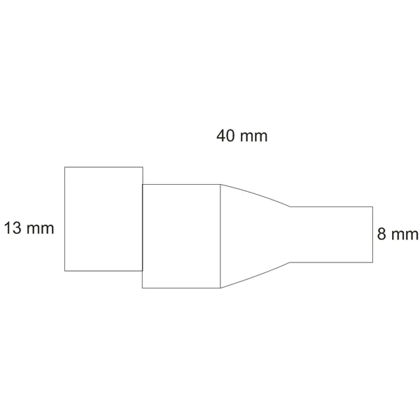ISOLED Rundsteckeradapter MALE 2-polig Pic_2