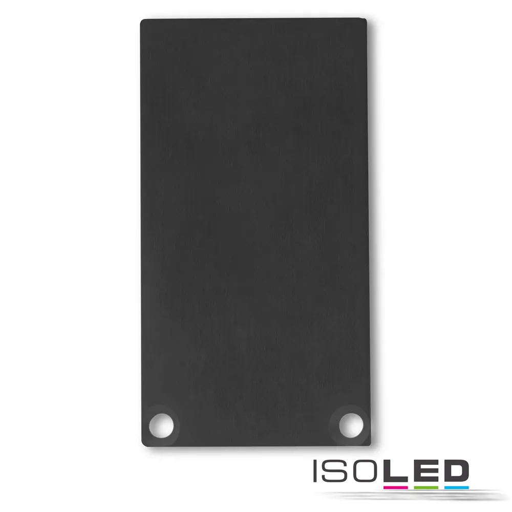 ISOLED Endkappe EC49 Alu schwarz Pic_1