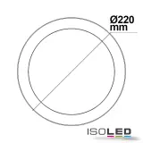 LED Deckenleuchte weiß, 18W, rund