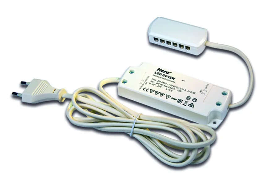 Hera, Enger Trafo LED 24/15W Eurostecker, 12-fach Verteiler Pic_2