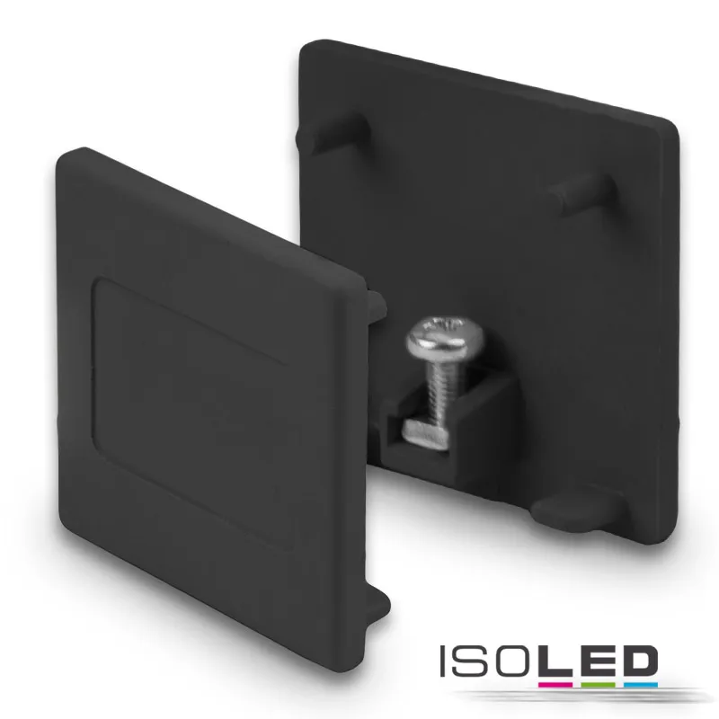 ISOLED 3-Phasen Classic Endkappe, schwarz Pic_1