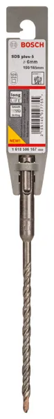 Bosch Hammerbohrer SDS-plus-5 6x165 Pic_4