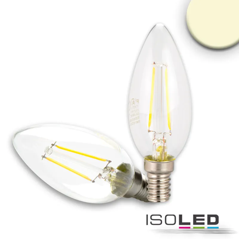 ISOLED E14 LED Kerze, 2W, klar Pic_1