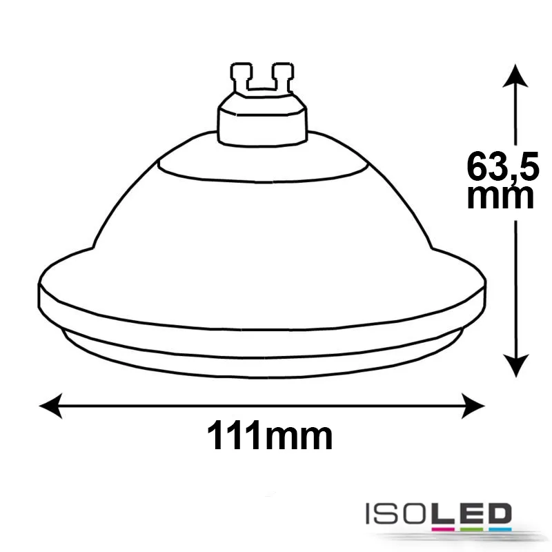 ISOLED ES111 GU10 COB Spot, 13W Pic_2