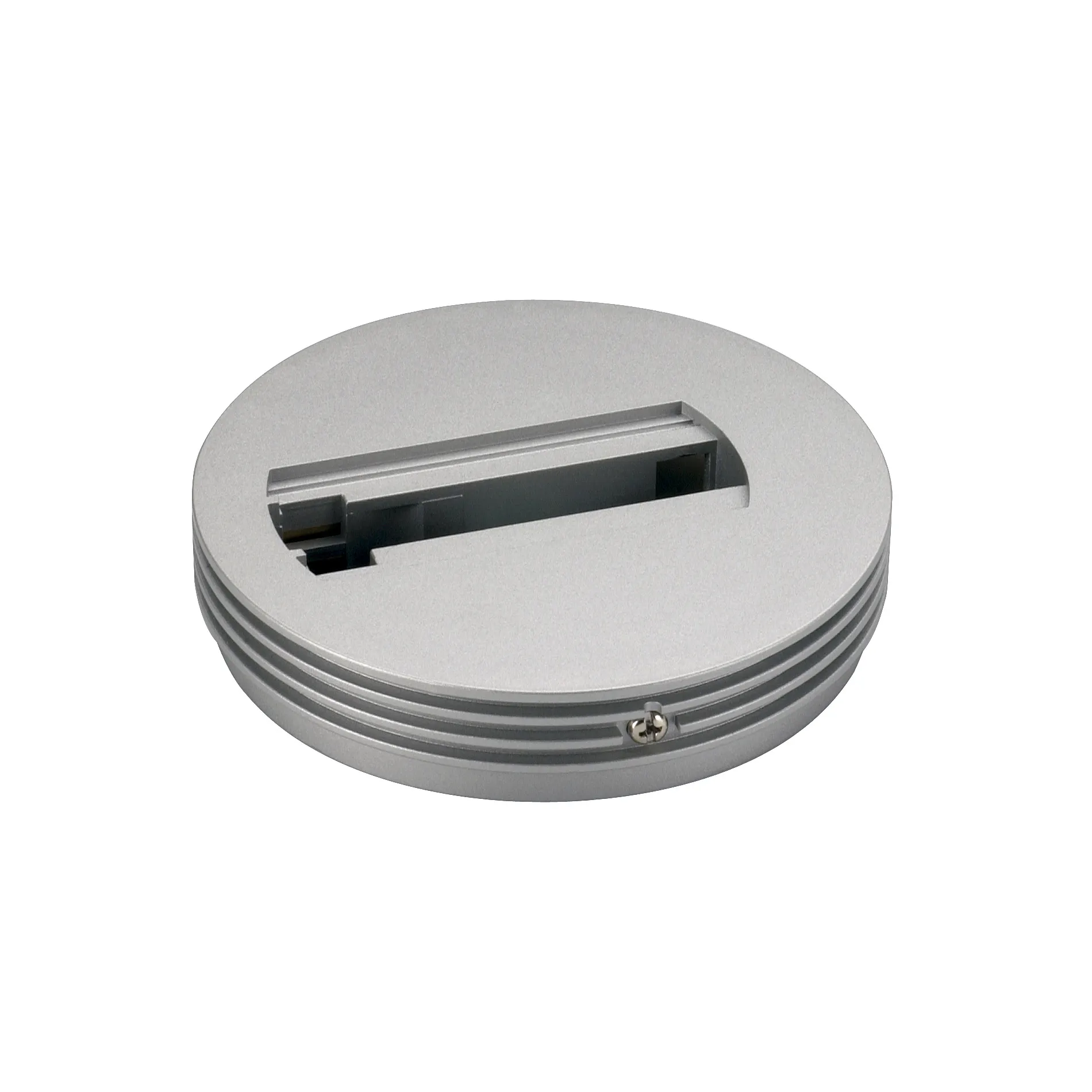 SLV ELEKTRONIK GMBH 1~ Einbauschiene Deckenrosette grau Pic_1