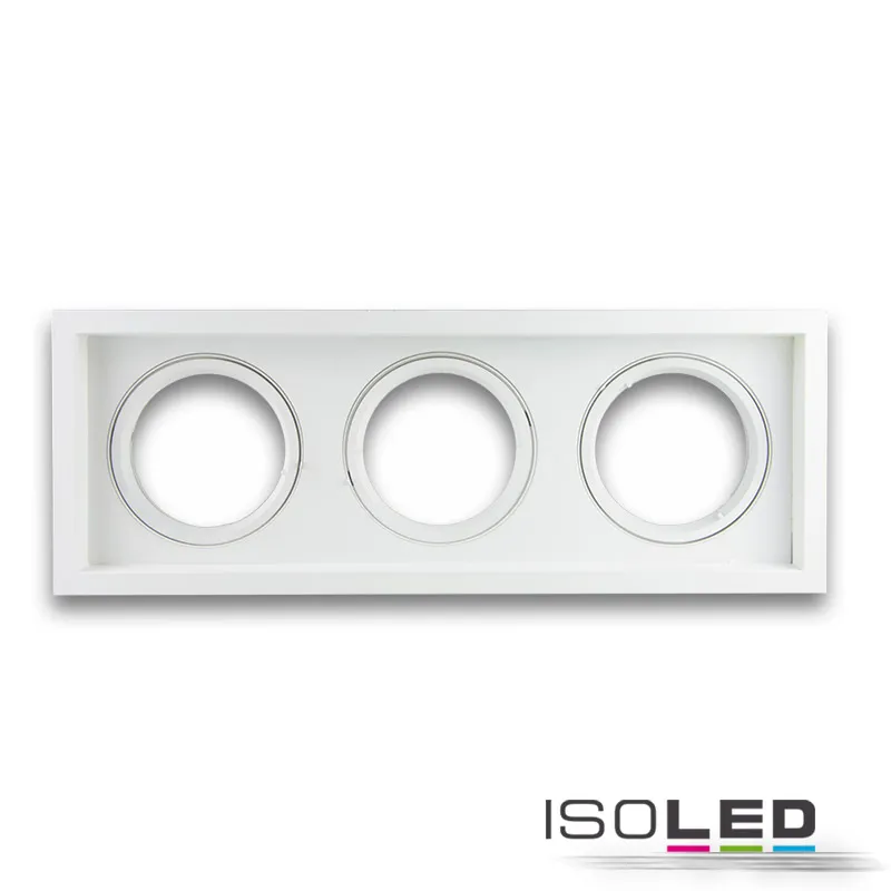 FIAI Handels GmbH Einbaurahmen AR111, eckig, 3 fach Pic_1