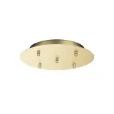 FITU 5er Deckenrosette gold