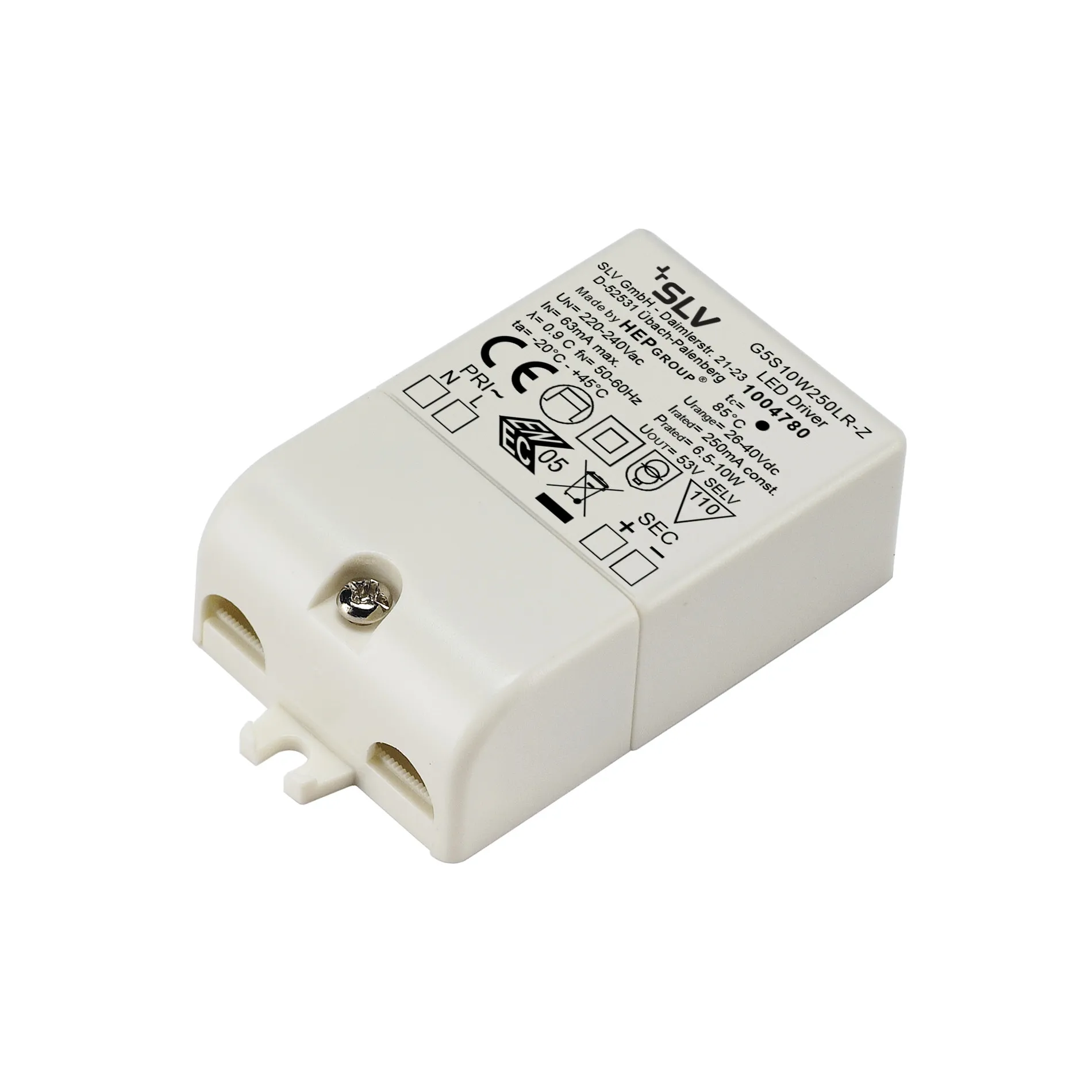 SLV ELEKTRONIK GMBH LED Treiber, 6,5-10W 250mA Pic_1