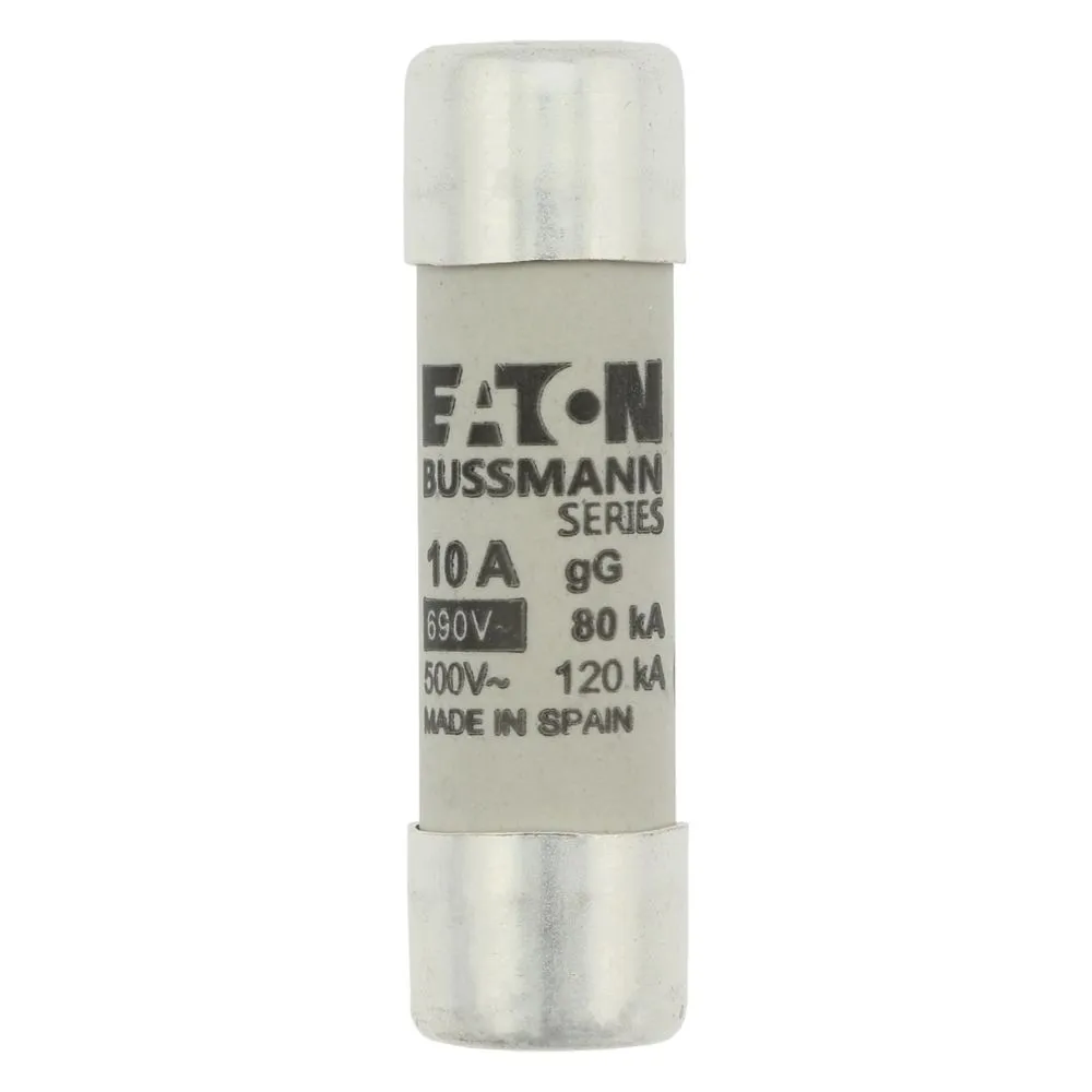 Eaton Electric CYLINDRICAL FUSE 14 x 51 10A gG 690V AC Pic_1