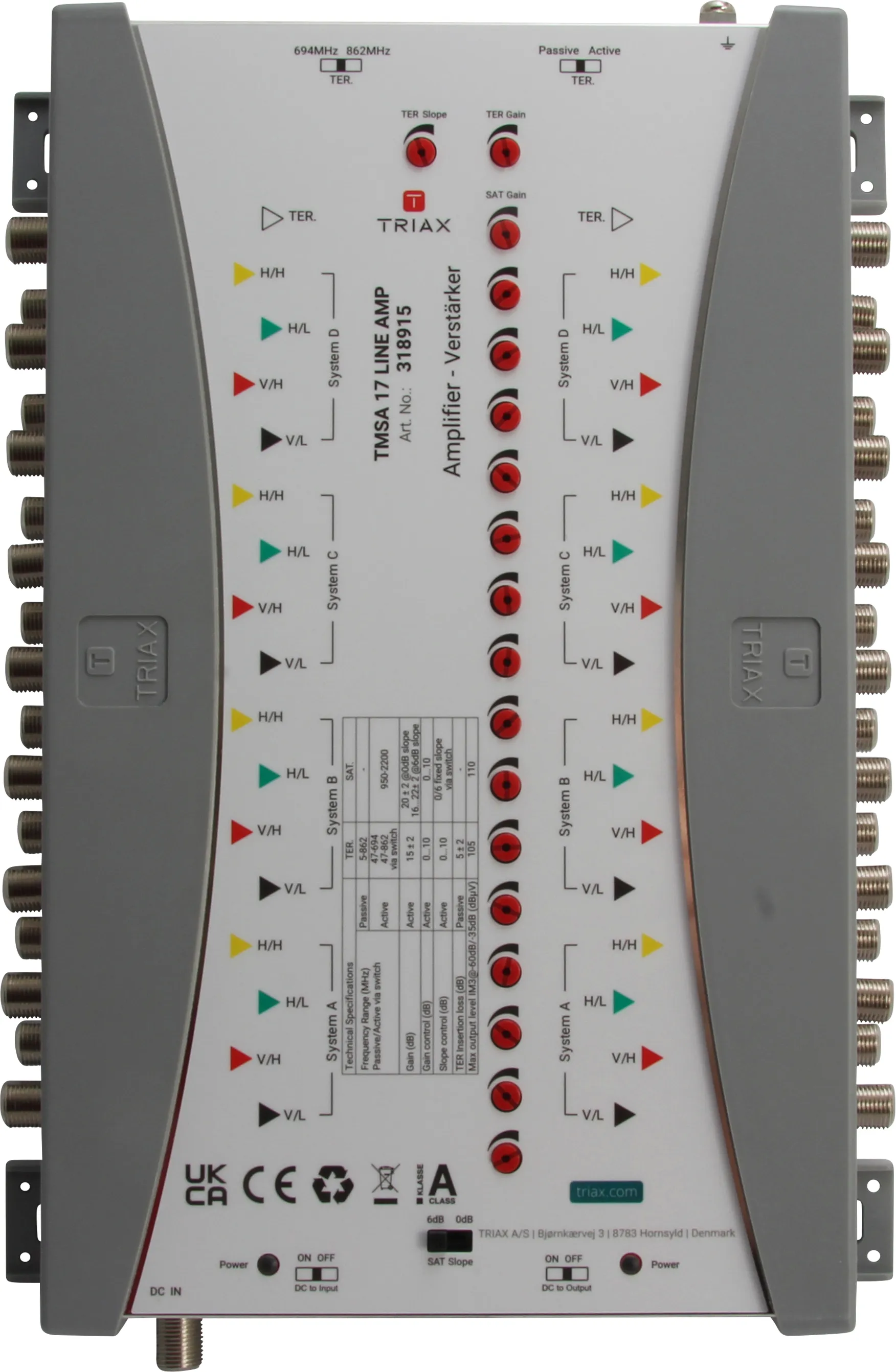 Hirschmann TMSA 17 LINE AMP Pic_1