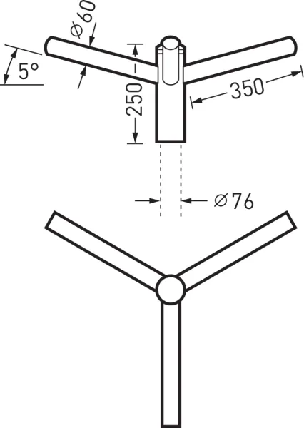 Trilux 0803/3/76-350-60/120° N5° Pic_2