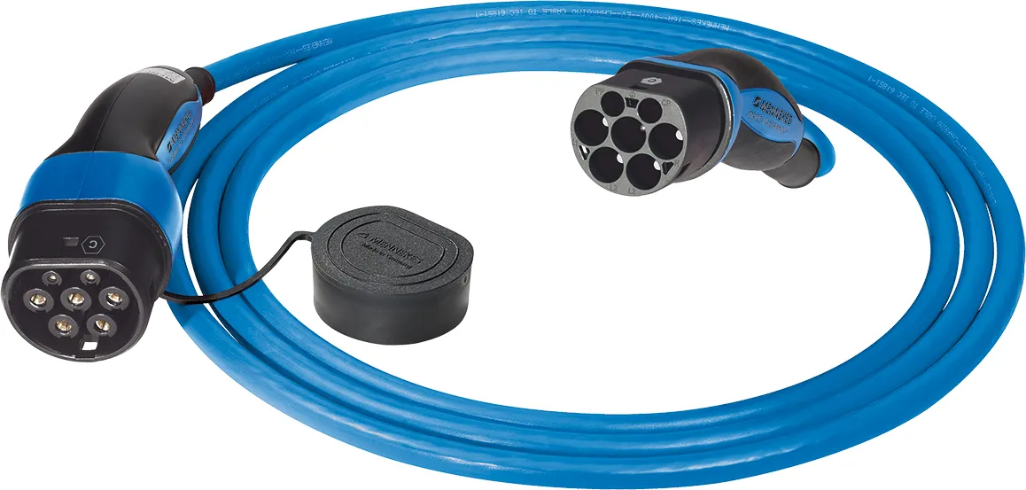 Mennekes eMobility Ladekabel Mode 3 Typ 2 20A 1PH 7,5m Pic_1