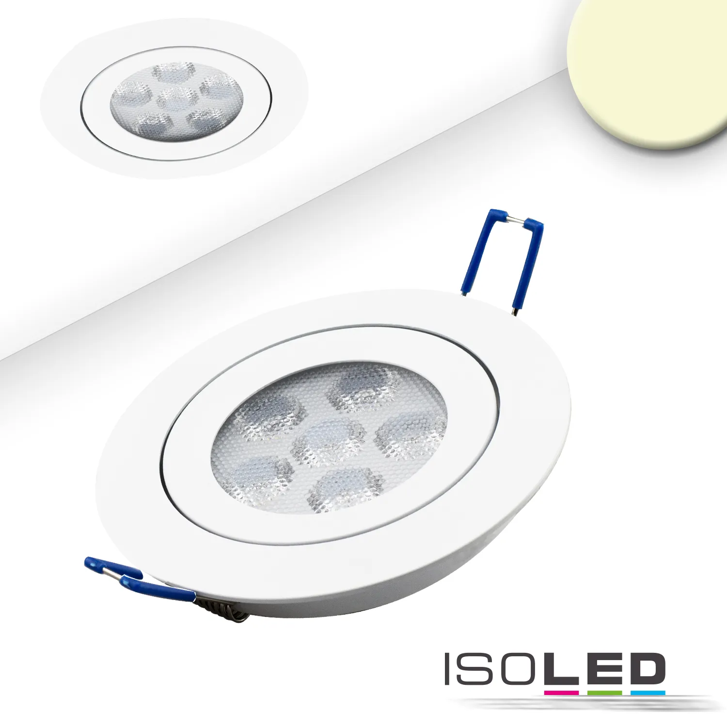 ISOLED LED Einbaustrahler, weiß, 15W Pic_1