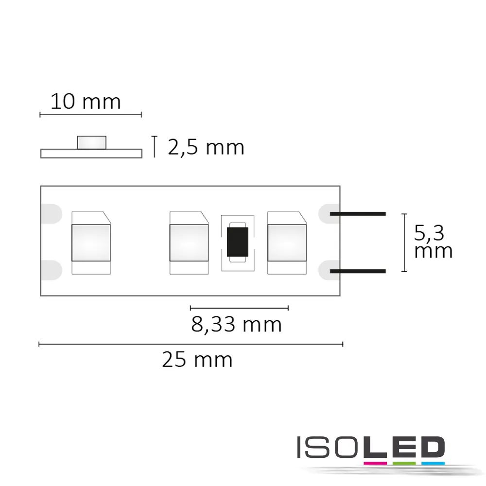 ISOLED LED SIL840-Flexband, 12V, 9,6W, IP20 Pic_1