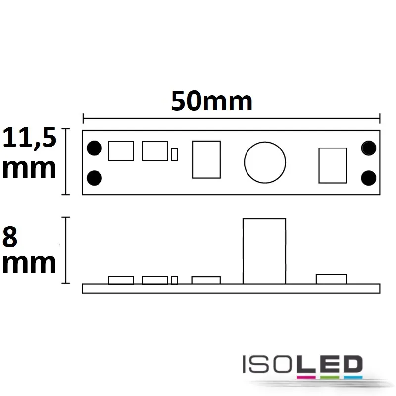ISOLED LED Mini PWM-Dimmer mit Wisch-Sensor Pic_2