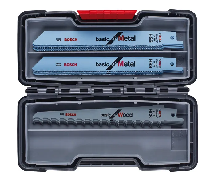 Bosch Säbelsägeblatt Tough Box Basic Wood / Metal, 15-tl Pic_1