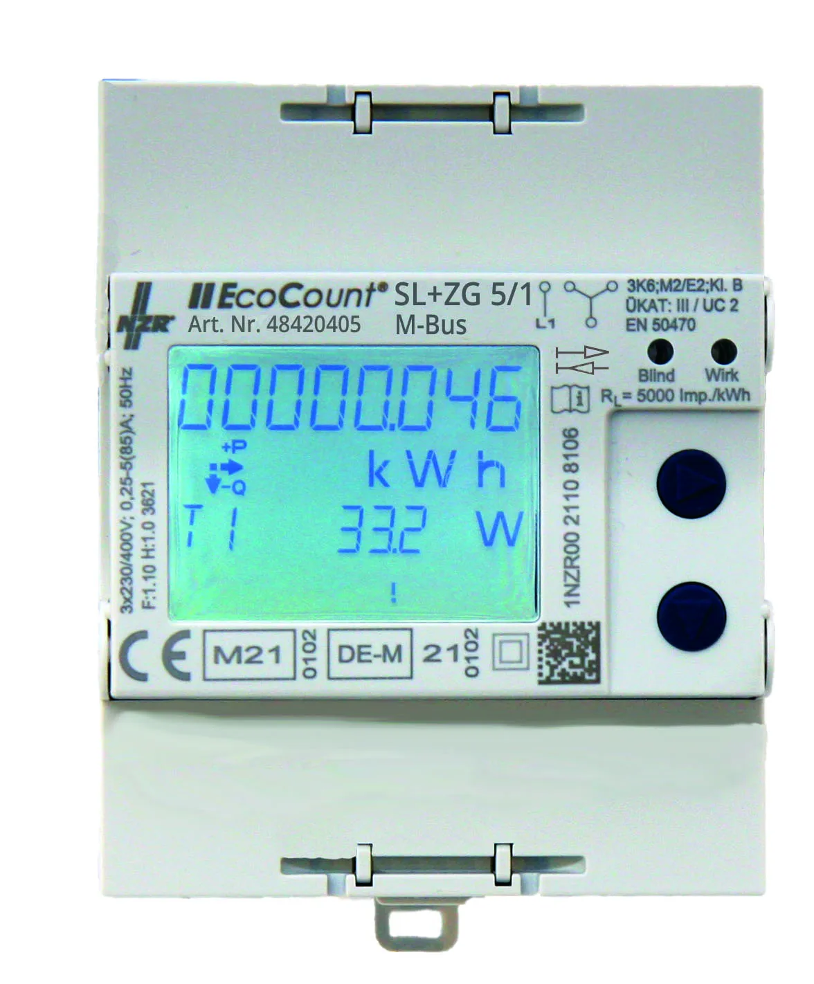 Nzr EcoCount SL+ZG 5//1A MID M-Bus Lief.+ Bez Pic_1