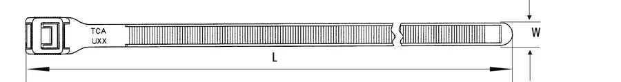 Hellermanntyton PE530-PA66HSW-BK (100) Pic_1