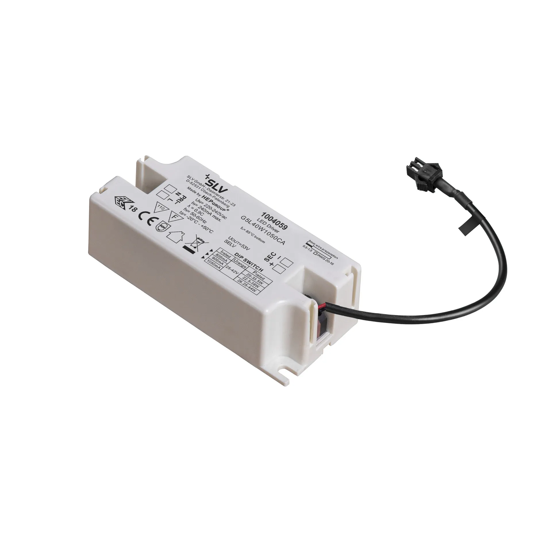 Slv LED Treiber 40W 1050mA weiß Pic_1
