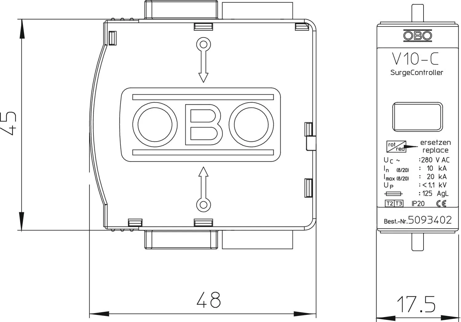 OBO Bettermann V10-C 0-280 Pic_1