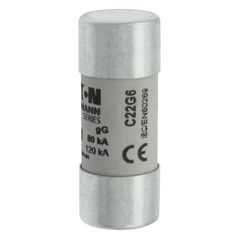 Eaton Electric Zylindrische Sicherung 22 x 58 6A GG 690 Pic_2