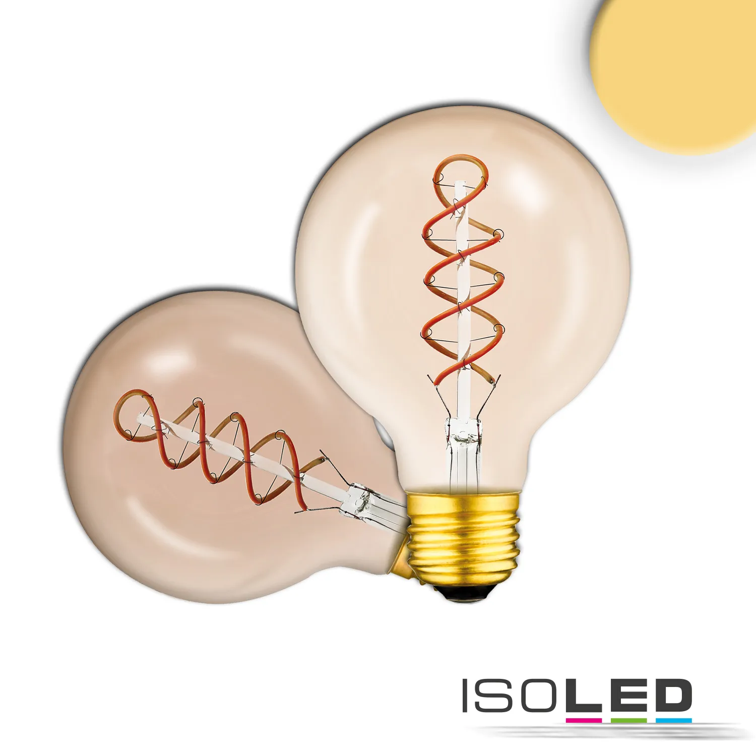 ISOLED E27 Vintage Line LED Roundbulb Pic_2
