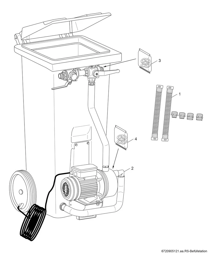 Bosch Accessory Nr.1216 brine filling pump Pic_1