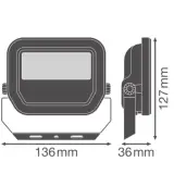 FL 10 P 8W 1K2LM 830 PS SY100 BK