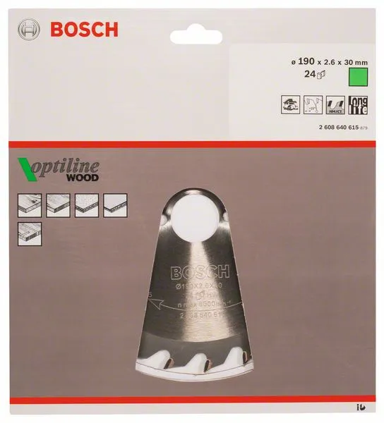 Bosch Kreissägeblatt Optiline Wood Pic_2