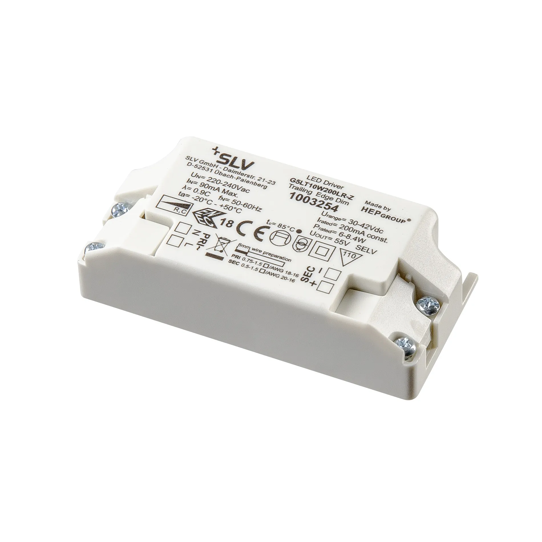 SLV ELEKTRONIK GMBH LED Treiber 8,4W 200mA Pic_1